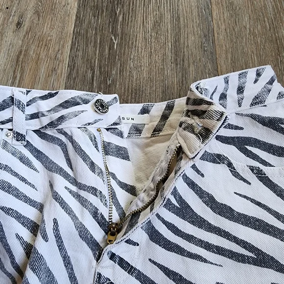 NWT PACSUN HIGH RISE FESTIVAL SHORTS - Picture 13 of 16